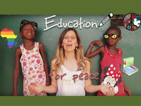 Education for peace…el futur està a l’Àfrica.